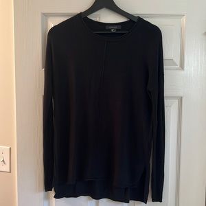 Black long sleeve sweater